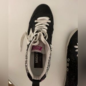 GOLDEN GOOSE MID STAR BLACK SIZE 36